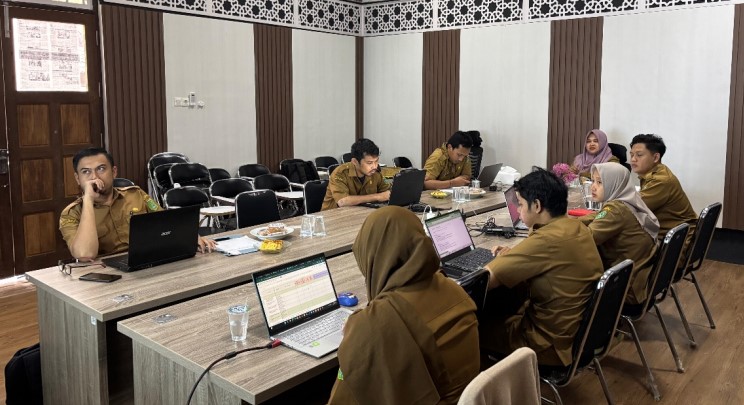 Transformasi Digital Indonesia, Diskominfosp Tanbu Laksanakan Review dan Penyusunan Arsitektur SPBE